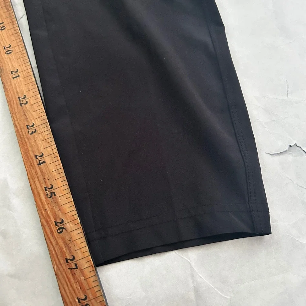 Athleta‎ Black Jogger Pants Womens Size 8 Elastic Waist Athletic Active